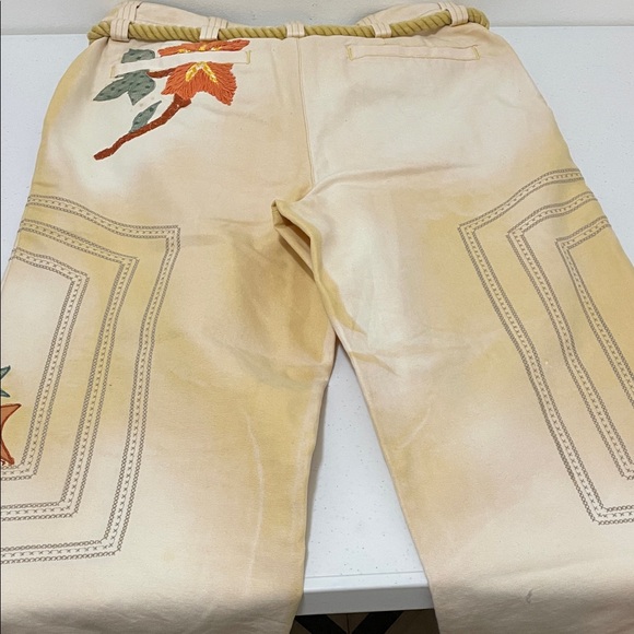 We The Free Embroidered Jeans - Cream with Multicolor Accents - Picture 3 of 3